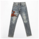 Jeans 牛仔裤 Skinny 美式 AMR 男裤 Ripped 高街破洞修身 子