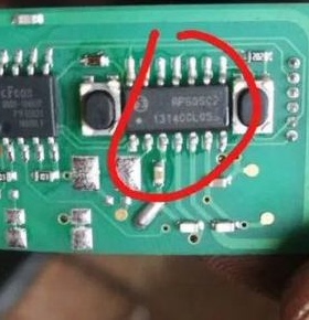 RF60SC2 RF6OSC2 汽车遥控钥匙芯片IC 进口现货正品
