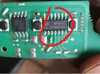 RF60SC2RF6OSC2汽车遥控钥匙