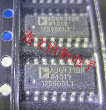 ADG431BRZ ADG431BR SOP16 精密四通道SPST开关  进口现货 可直拍