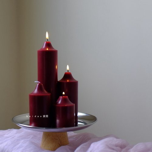 尖顶圆柱香薰蜡烛婚礼伴手礼