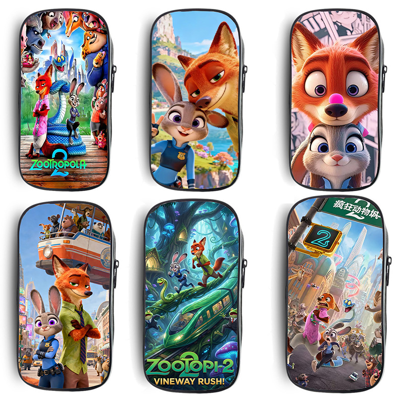 Zootopia疯狂动物城2小学生笔袋
