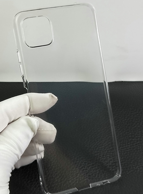 适用于三星A22 4G 5G A82 S21FE 透明手机壳 PC硬壳水晶壳保护壳