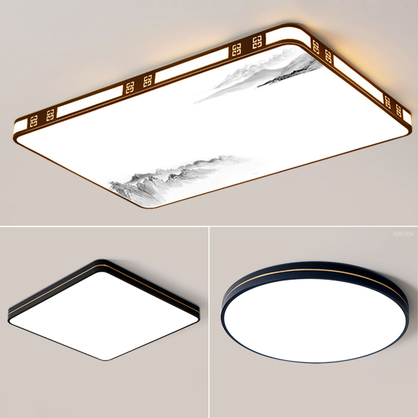 大厅吸顶灯饰客厅大灯主卧室吊灯具大全现代简约大气中山2025新款