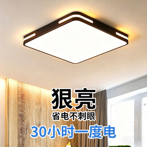 主卧室吸顶灯客厅房间吊灯具大全2026新款现代简约大气广东中山
