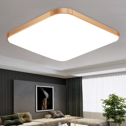 超薄led吸顶灯2025新款简约现代正方形家用卧室餐厅房间客厅灯具