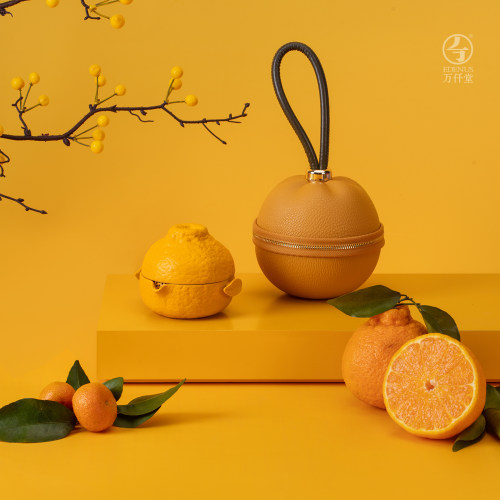 万仟堂丑萌橘子大吉大利快客杯