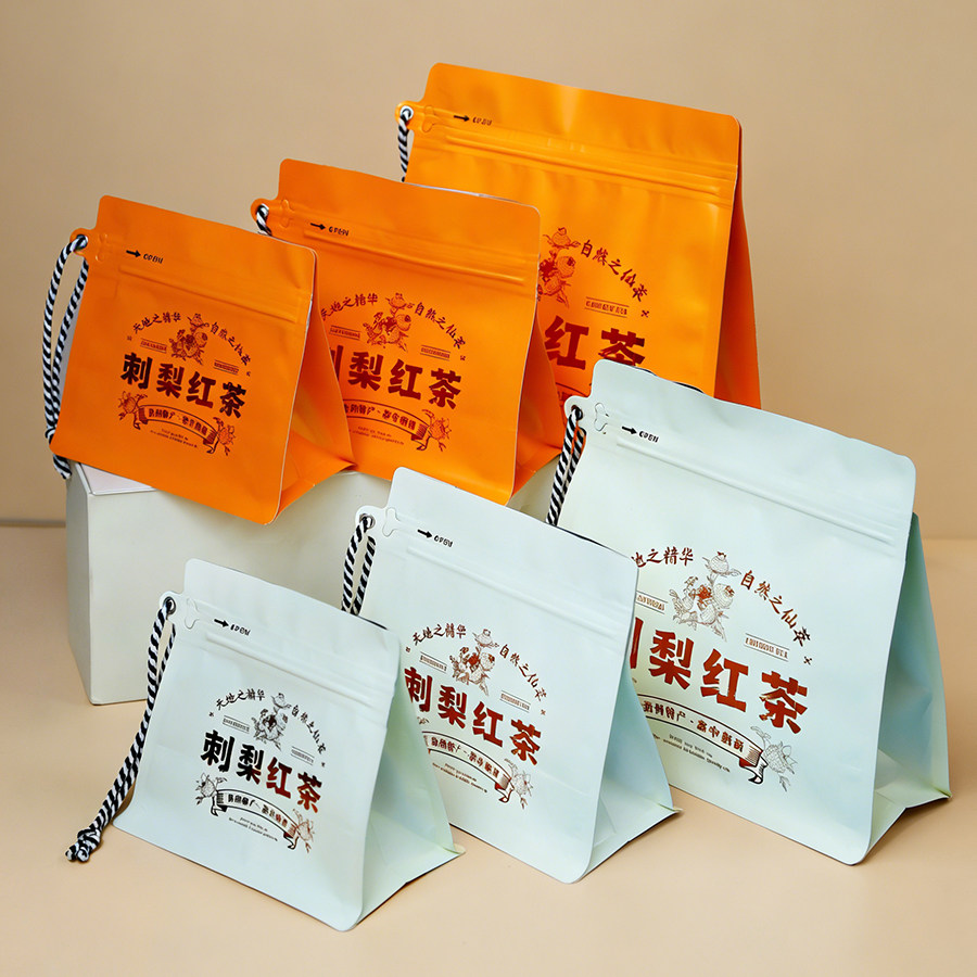 茶叶包装袋刺梨红茶密封袋图片
