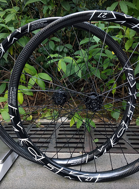 Mcfk碳圈自编 Carbon ti花鼓  超轻am轮组  1255克 27.5 29轮径