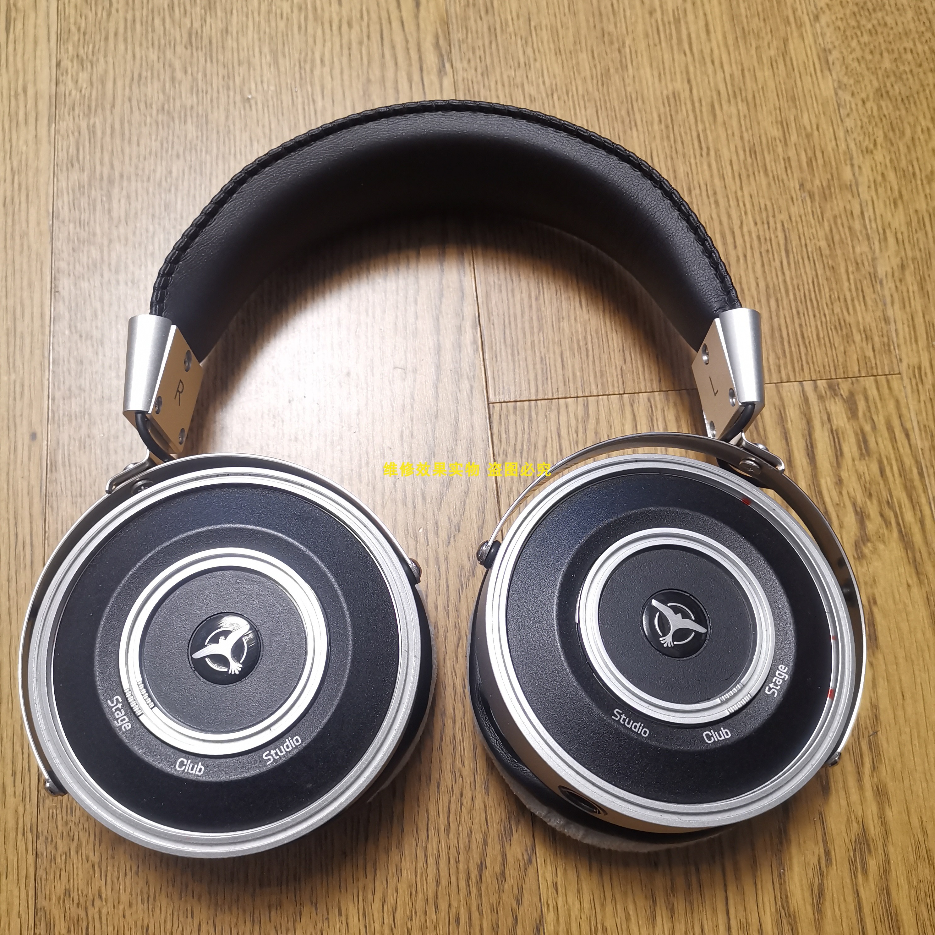 头戴头梁更换不锈钢耳机头戴AKG飞利浦铁三角等耳机头梁更换