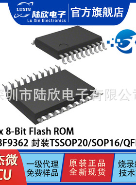 矽杰微XC8F9362 QFN20 8051内核 MCU单片机P2P 替新唐N76E003