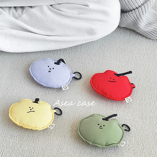 趣味小众羽绒耳机套苹果airpods