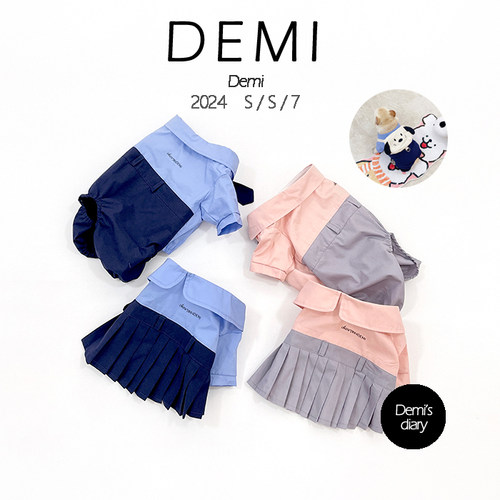 DEMI狗狗泰兰德校服四角裤百褶裙