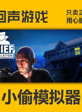Steam 正版 国区 小偷模拟器 激活码 cdkey Thief Simulator PC端
