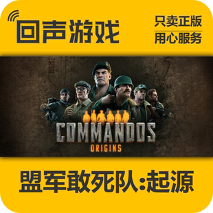 Steam国区 正版CDK 盟军敢死队:起源 激活码 现货入库 pc端游戏