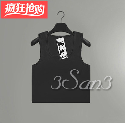 香港san束胸 tt束胸 半身束胸 侧面可调节 半身魔术贴款 黑