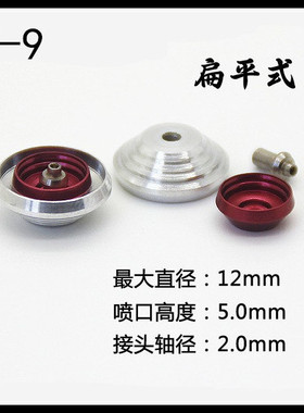 一站高达 金属改件喷口 脚底喷口 C9红色 B9蓝色 Y9金色 直径12mm