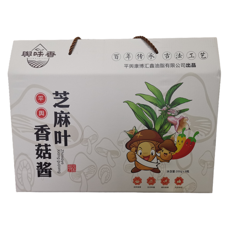 香菇酱河南特产舆味香芝麻叶