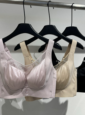 丝挺23656大胸显小超薄文胸BCDE全包五排侧收宽肩带调整文胸内衣