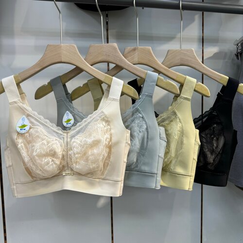 4120胸大显小超薄CD全罩杯调整型防下垂收副乳聚拢软钢圈文胸内衣
