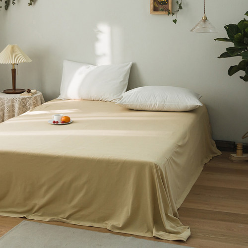 环保A类可裸睡床单全棉床笠套