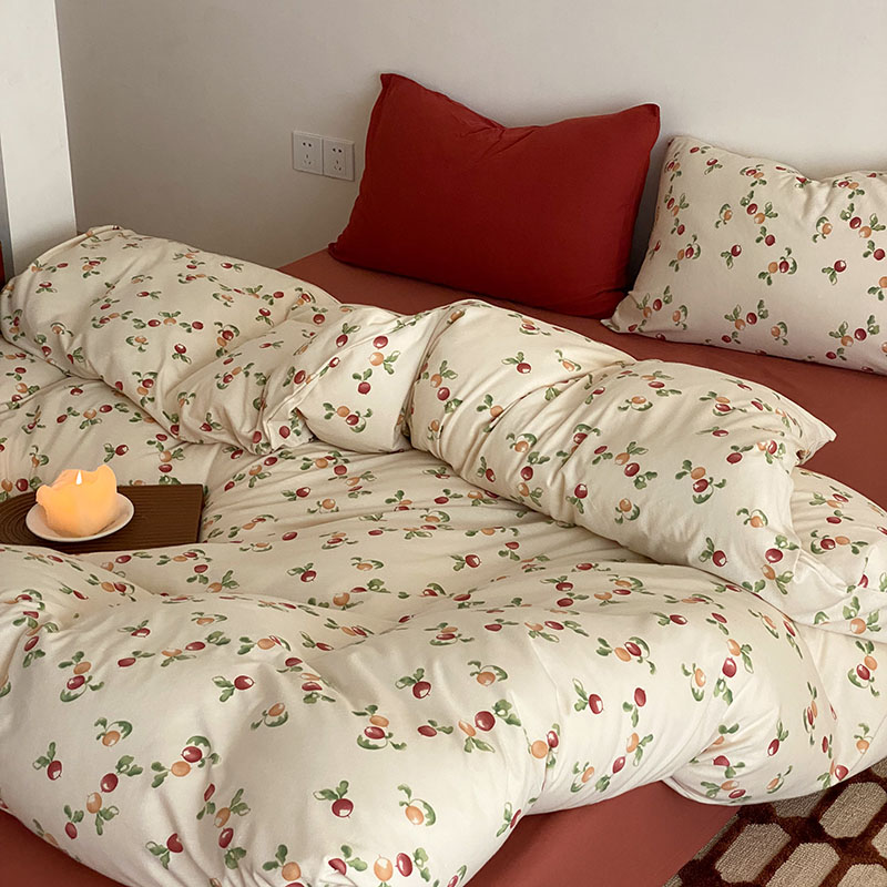 天竺棉A类四件套裸睡床上用品