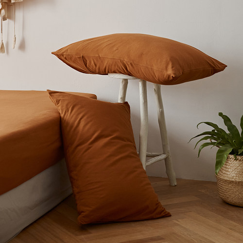 日系天竺棉枕套一对2只装