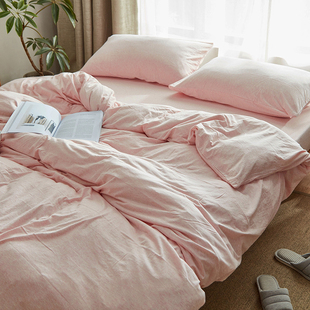 天竺棉单人被罩单件1.5米双人200x230纯棉220x240被套针织全棉