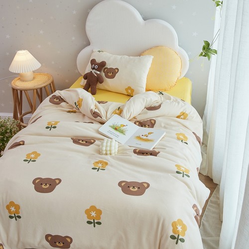 天竺棉亲肤被套A类全棉裸睡被罩