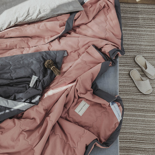 北欧全棉水洗棉空调被夏凉纯棉