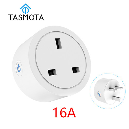 Tasmota智能插座英规4MB内存ESP8685功率电量统计定时开关matter