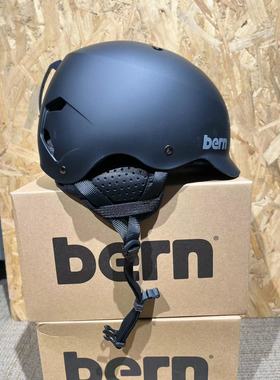 23新雪季Bern WATTS大头围冬季成人单板男女专业滑雪大号头盔护具