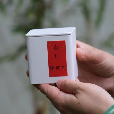 建阳白茶年份小罐装水仙乙楚佳木