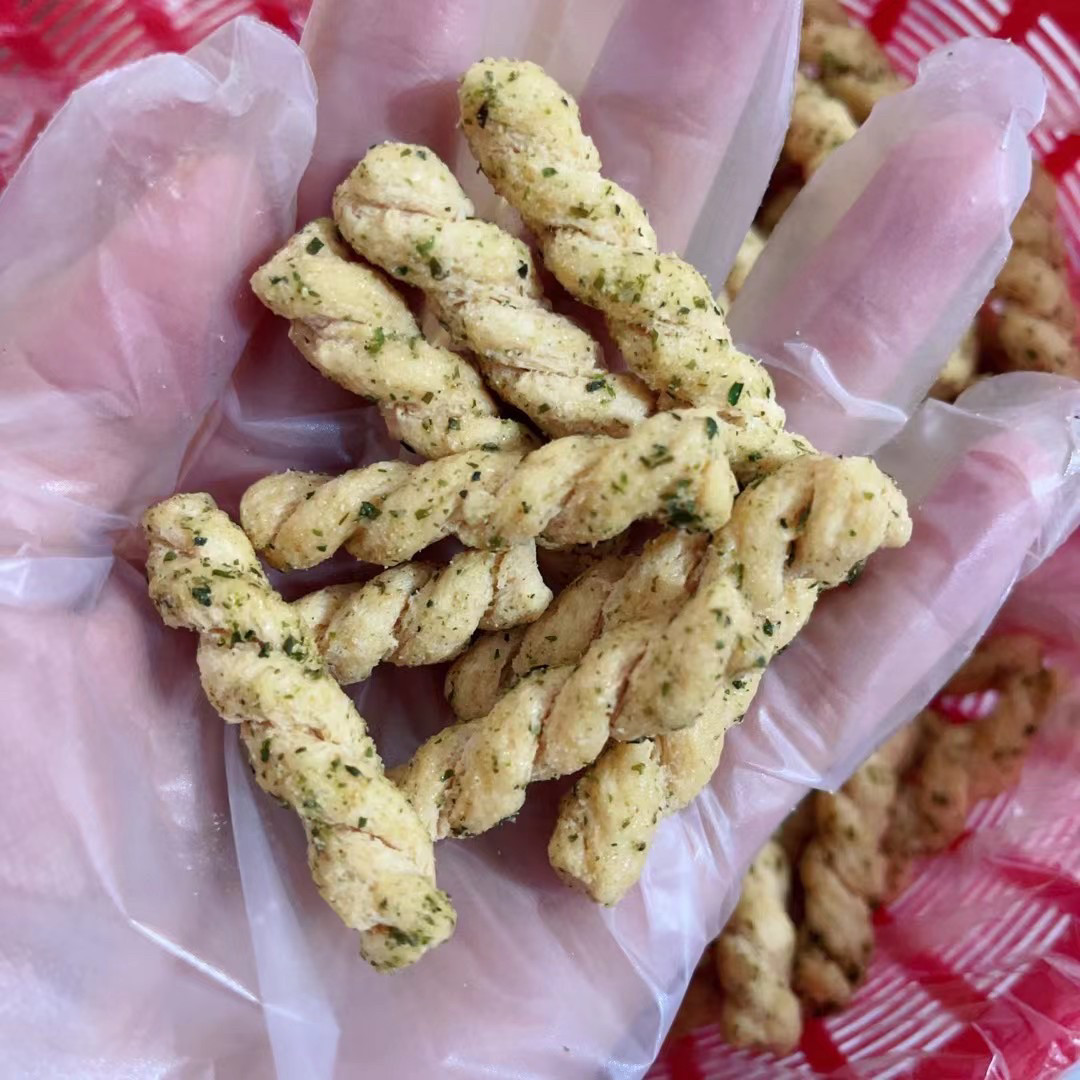 新品4件包邮北仔手工小麻花 海苔味麻花 香酥脆 福建传统糕点茶食