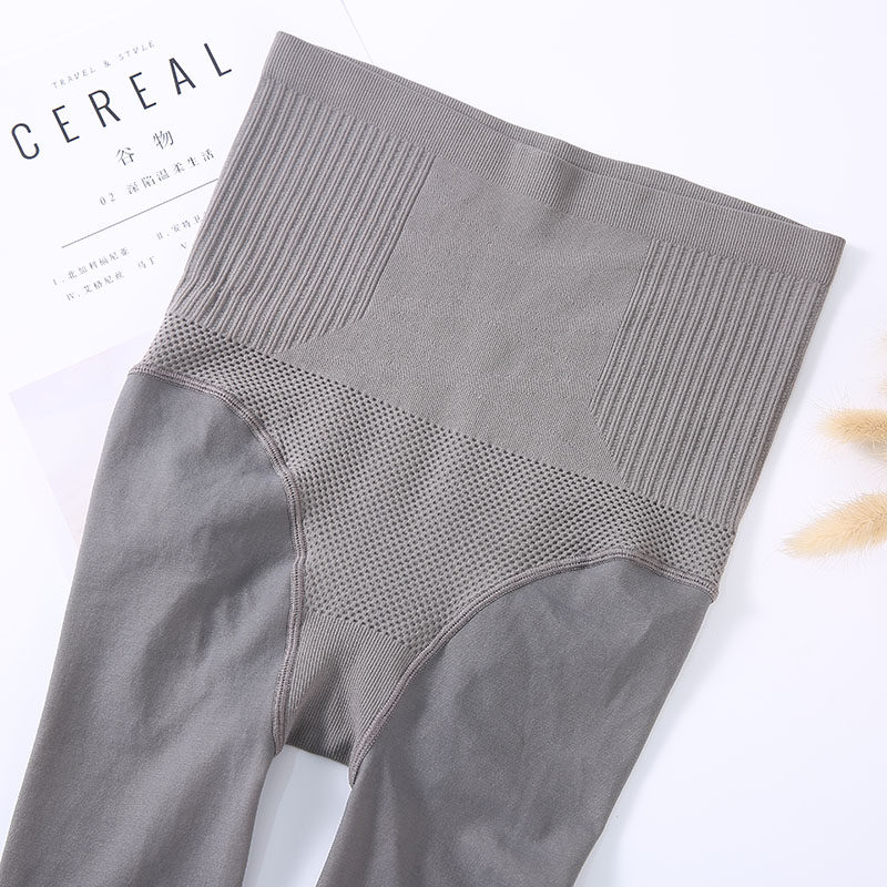 春秋红辣椒空姐灰一体透肤裤灰透肤打底裤高腰连裤袜防勾丝裤袜