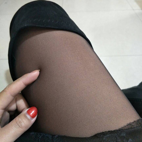 春秋红辣椒丝袜女防勾抖音同款