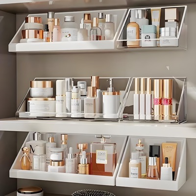 镜柜收纳盒洗漱台化妆品置物架