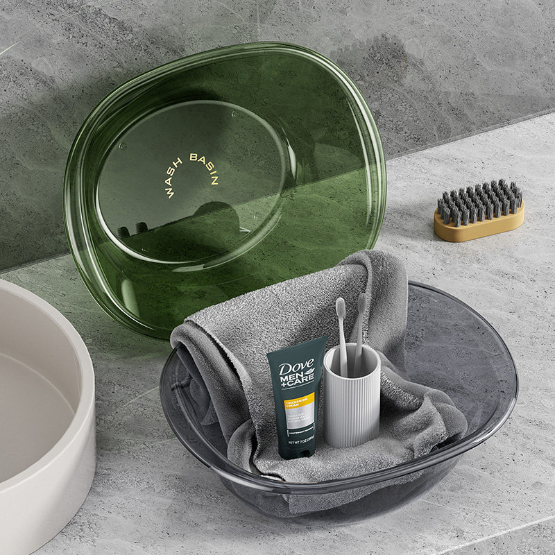 透明脸盆加厚大小号洗脸盆家用学生宿舍洗衣盆洗菜洗塑,家庭/个人清洁工具,脸盆,淘宝优惠券,粉丝福利购,淘宝优惠卷