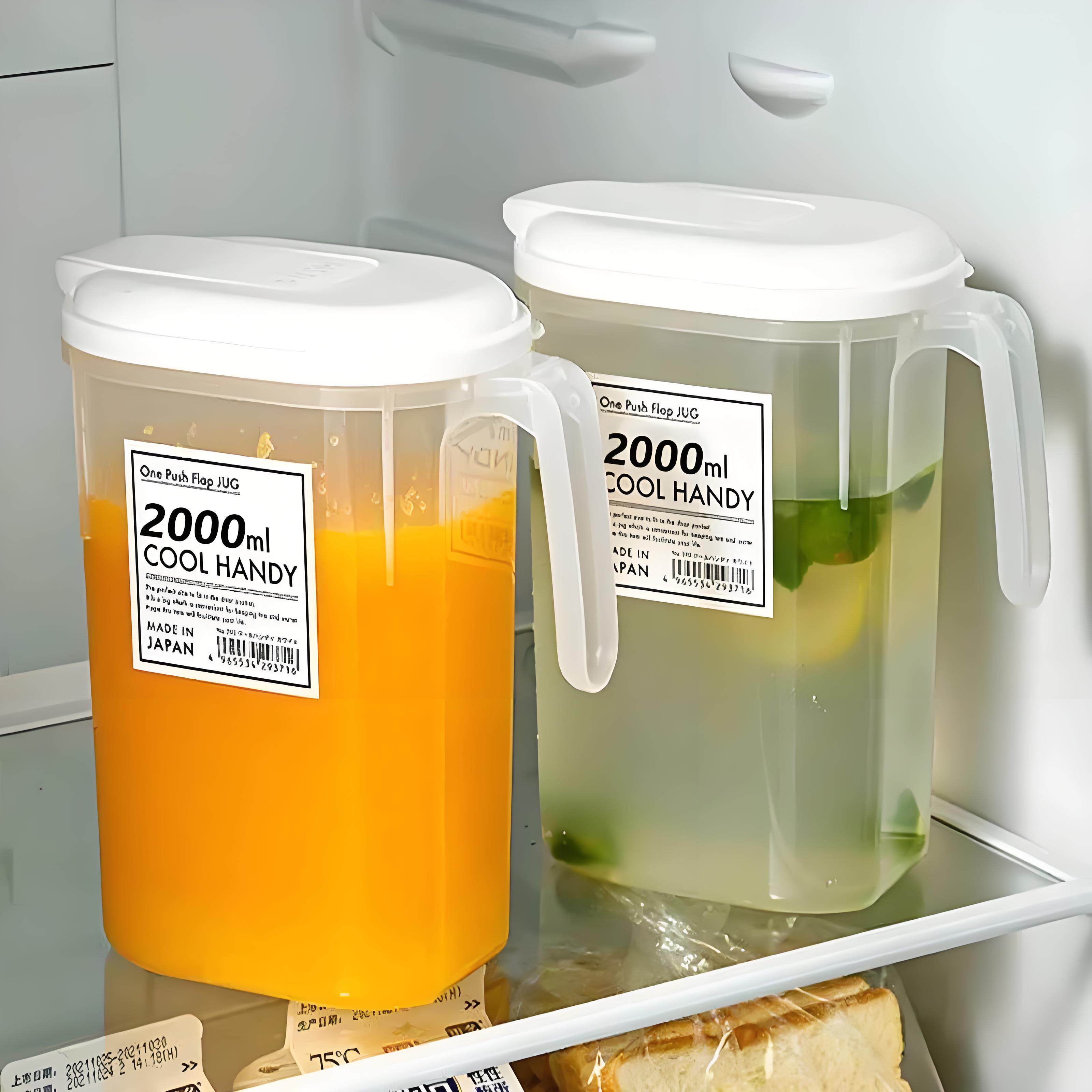 日式冰箱冷水壶家用凉水杯大容量耐高温储水夏饮料桶冷泡壶凉水壶