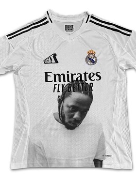 KANYE LAMAR 说唱歌手集合 球服REMAKE 足球服 短袖 春夏人像印花