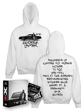 Kdot GNX SZA kendrick lamar 连帽卫衣 帽衫 加绒 宽松 美式涂鸦