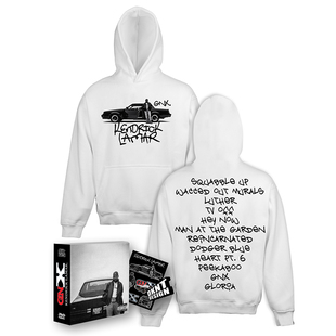 Kdot GNX SZA kendrick lamar 连帽卫衣 帽衫 加绒 宽松 美式涂鸦