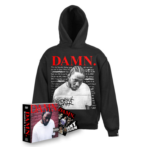 DAMN专辑卫衣KendrickLamar帽衫