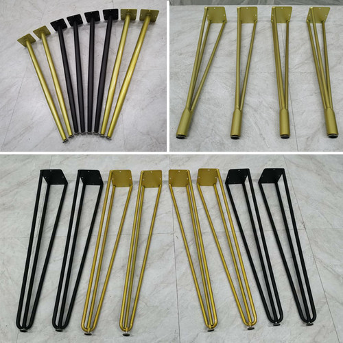 铁艺办公桌子腿梳妆台脚吧台腿餐台脚电视柜脚沙发腿浴室柜脚定制