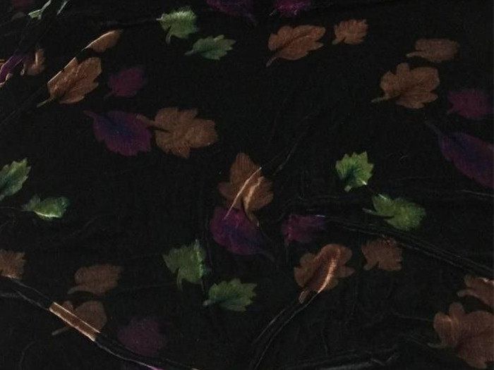 高端真丝绒桑蚕丝旗袍连衣裙服装