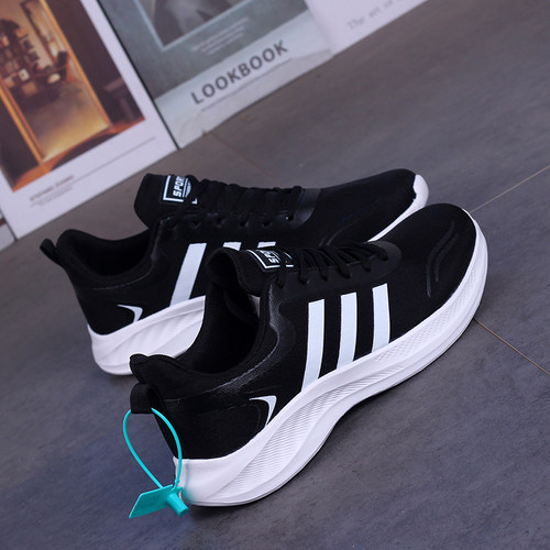 春季透气轻便网面跑步鞋伦敦男鞋