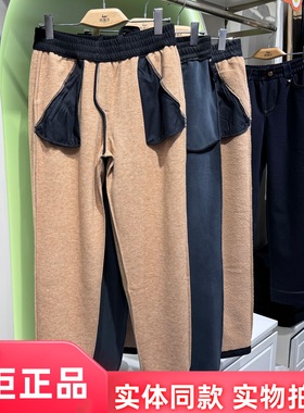 凯蒂芬2025新款羊毛莱赛尔加厚毛呢5681男外穿裤5701休闲裤7805