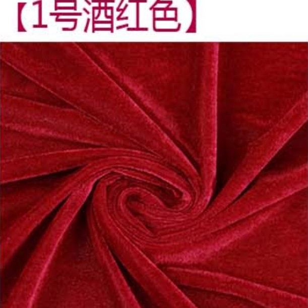 特厚婚庆用品金丝绒布料