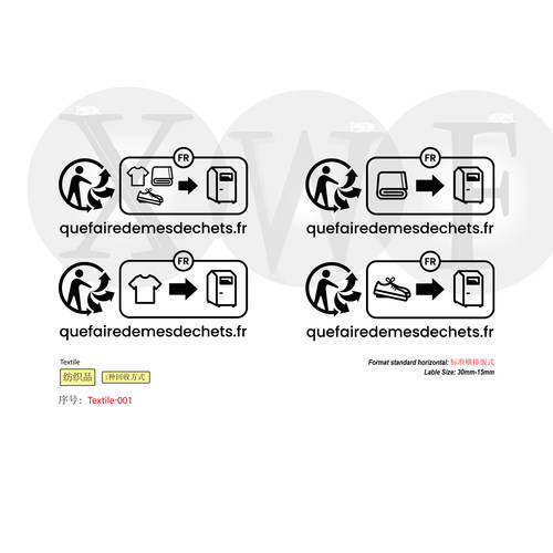 GPSRTriman纺织品合规标签