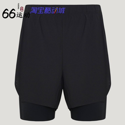 阿迪达斯男凉感跑步短裤